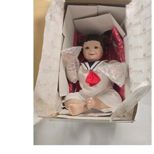 Ashton-Drake Yolanda Bello Justin Sailor Porcelain Doll Moments to Remember